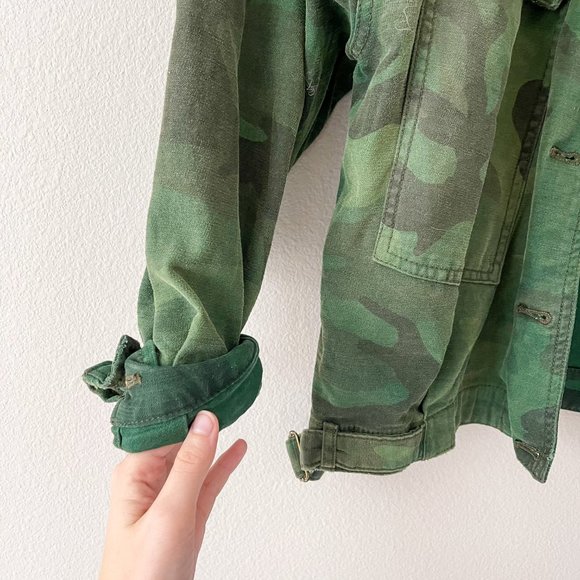 ❤️SOLD❤️Free People Slouchy Military Green Camo - Picture 7 of 12